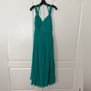 BCBGMaxAzria Teal Maxi Dress